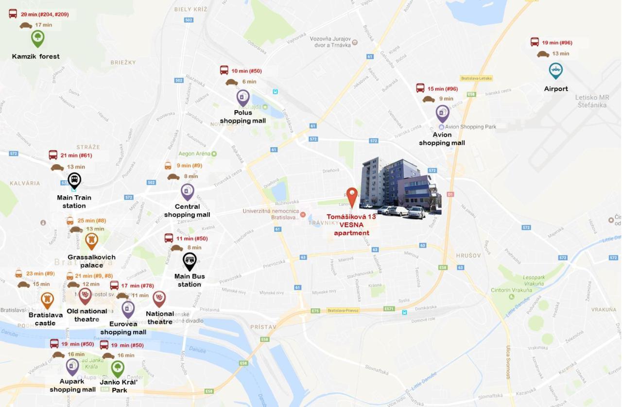 Vesna Convenient Apartment Bratislava Exterior photo